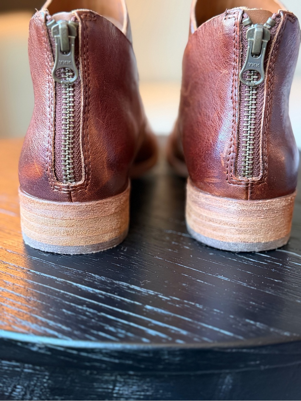 Kork-Ease Women's Ryder Leather Ankle Booties - Picture 6 of 8